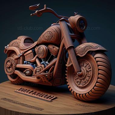 3D модель Harley Davidson Fat Boy S (STL)